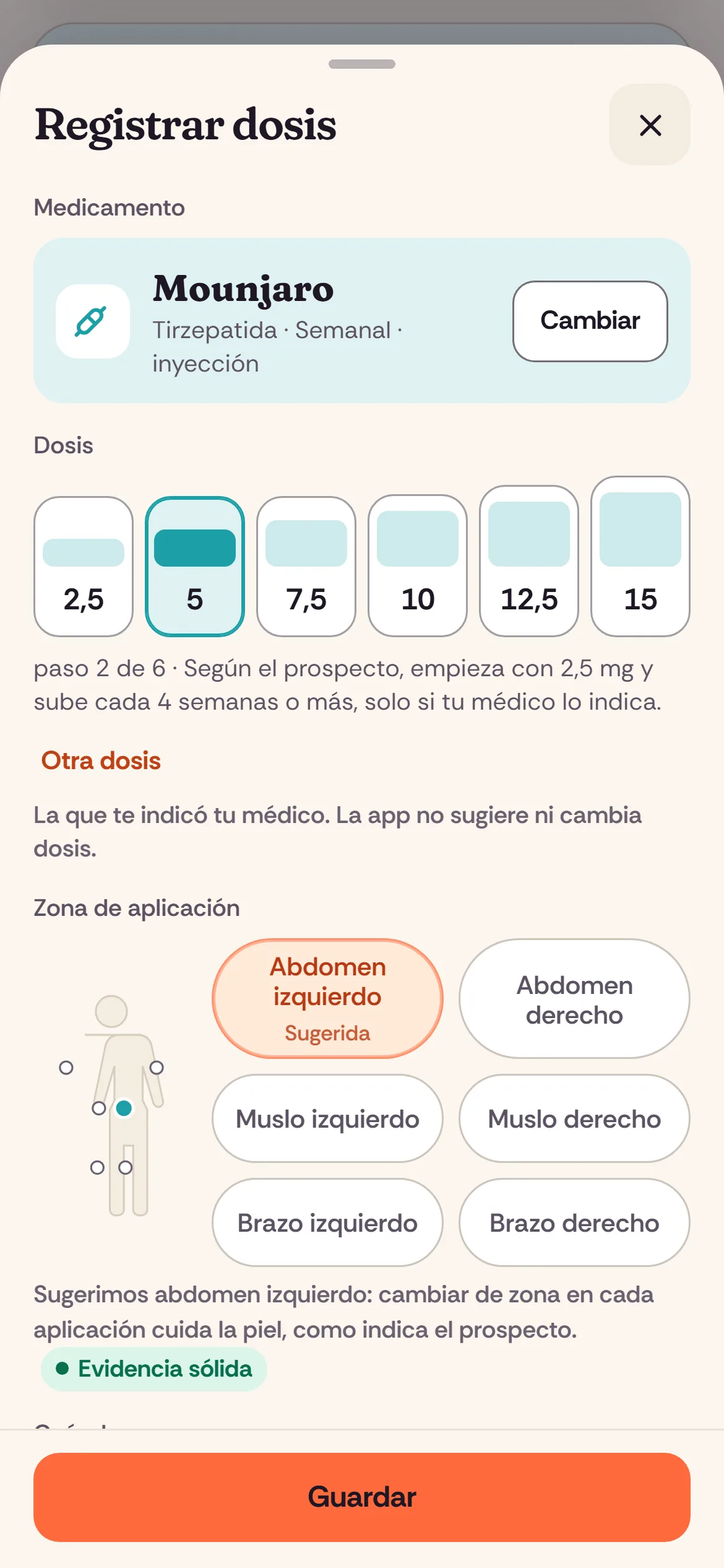 Tu medicamento y la dosis del prospecto, en un toque